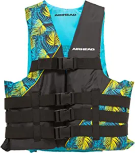 Big and Tall Life Jackets: Airhead Tropic Life Jacket | Closed Sided PFD | Child, Youth and Adult Sizes Available by Store AIRHEAD Store