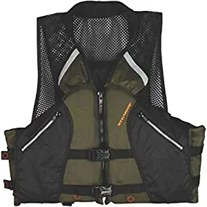 Big and Tall Life Jackets: Stearns Comfort Series Collared Angler Vest by Brand: STEARNS