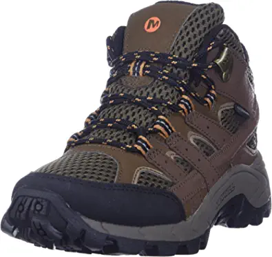 Boys Hiking Boots: Merrell Kid's Moab 2 Mid Waterproof Hiking Boot by Store Merrell Store