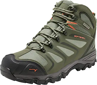 NORTIV 8 Men's Ankle High Waterproof Hiking Boots Outdoor Lightweight Shoes Trekking Trails by 