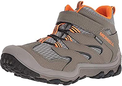 Boys Hiking Boots: Merrell Unisex-Child Chameleon 7 Access Mid a/C WTR Hiking Boot by Store Merrell Store