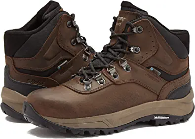 Hi Tec Hiking Boots: HI-TEC Altitude VI I WP Leather Waterproof Men's Hiking Boots, Upgraded New 2022 Model with High Performance Michelin Rubber Outsoles for Trail and Backpacking by Store HI-TEC Store