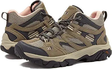 Hi Tec Hiking Boots: HI-TEC Ravus Mid Hiking Boots for Women, Lightweight Breathable Outdoor Trekking Shoes by Store HI-TEC Store