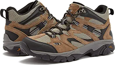 Hi Tec Hiking Boots: HI-TEC Ravus Mid Hiking Boots for Men, Lightweight Breathable Outdoor Trekking Shoes by Store HI-TEC Store
