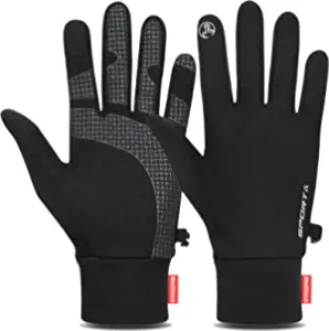 Hiking Gloves: Cevapro Lightweight Gloves Touchscreen Running Gloves Winter Gloves Liner for Running Cycling Working Hiking Driving by Store Cevapro Store