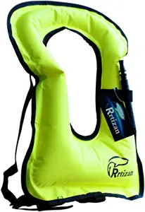 Inflatable Life Jackets: Rrtizan Children Portable Inflatable Life Jacket Snorkel Vest,Swimming Life Vest for Boys & Girls by Brand: Rrtizan