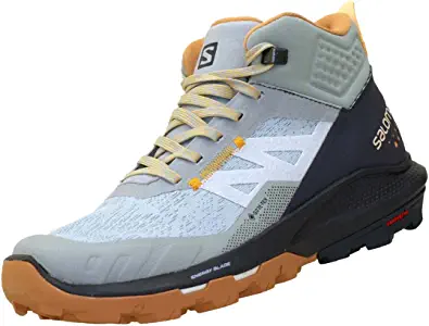 Salomon Hiking Boots Mens: Salomon Men's Outpulse Mid Gore-tex Hiking Boots for Women Trail Running Shoe by Store Salomon Store