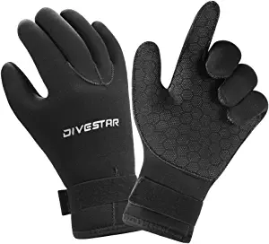 Surfing Gloves: Wetsuit Gloves Neoprene Scuba Diving Gloves Surfing Gloves 3MM 5MM for Men Women Kids, Thermal Anti Slip Flexible Dive Water Gloves for Spearfishing Swimming Rafting Kayaking Paddling by Store Skyone Store