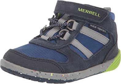 Toddler Hiking Boots: Merrell Unisex-Child Bare Steps Ridge Hiking Boot by Store Merrell Store