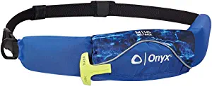 Waist Life Jackets: Onyx Kent Sporting Goods Co 130900-855-004-19 Manual Inflatable Belt by Store Onyx Store