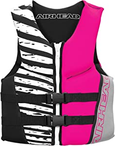 Youth Life Jackets: Airhead Wicked Kwik-Dry NeoLite Flex Life Jacket Youth and Women's Sizes Available by Store AIRHEAD Store