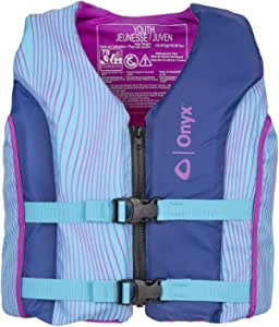 Youth Life Jackets: ONYX All Adventure Youth Paddle & Water Sports Life Jacket, Blue by Store Onyx Store