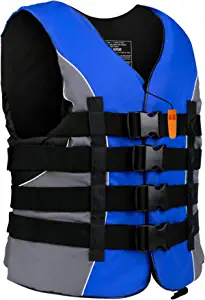 life jackets for adults: XGEAR Adult USCG Life Jacket Water Sports Life Vest by Store XGEAR Store