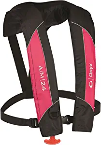 ABSOLUTE OUTDOOR Onyx A/M-24 Automatic/Manual Inflatable Life Jacket by Brand: Absolute Outdoor